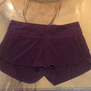 Lululemon Speed Shorts